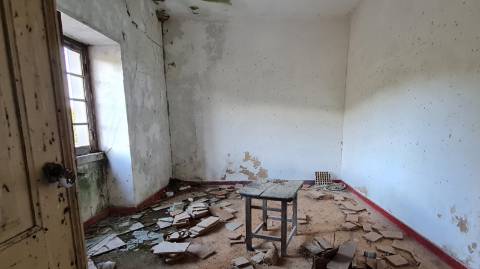 Terreno de 11ha, com casa para recuperar à venda em Santo Estevão Tavira