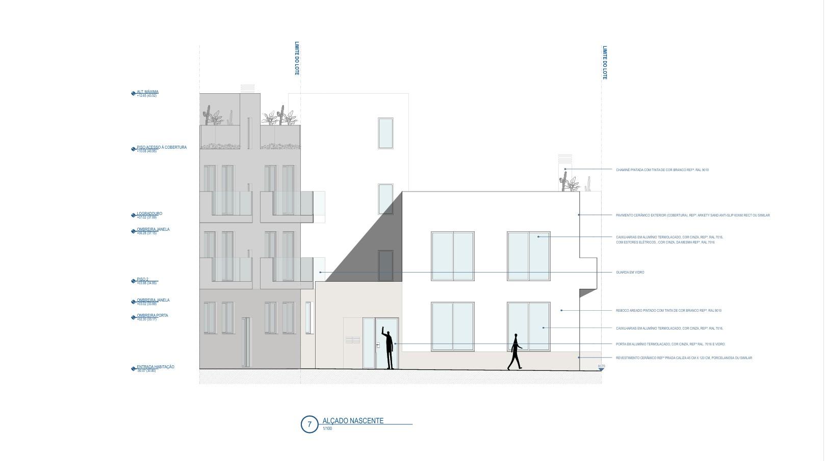 Lote de Terreno para construção de bloco de apartamentos e 2 lojas