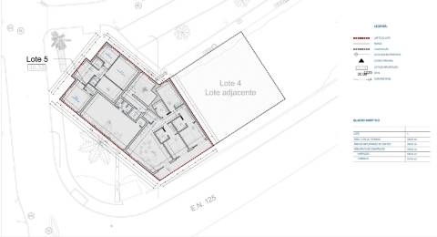 Lote de Terreno para construção de bloco de apartamentos e 2 lojas
