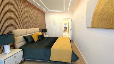 Apartamento T3 Frente ao Mar em Quarteira, Primeira Linha da Praia