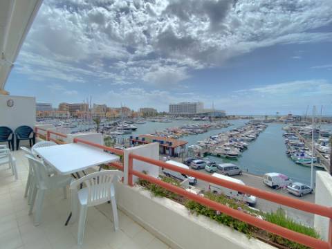 Apartamento com Vista para a Marina de Vilamoura - T1 #Arrendamento de Inverno# De outubro de 2025 até maio de 2026