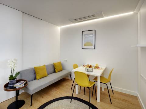 Excelente T1 novo no centro da cidade de Lisboa junto ao Panteão Nacional totalmente equipado