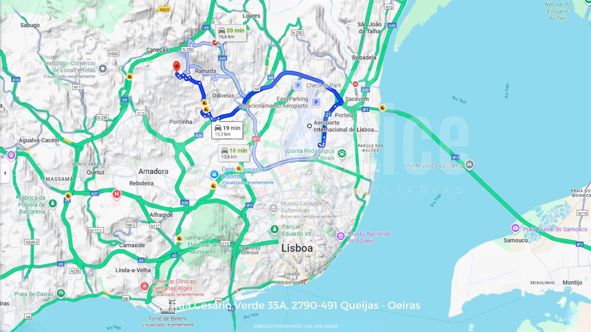 Lotes para Construção em Famões - Odivelas