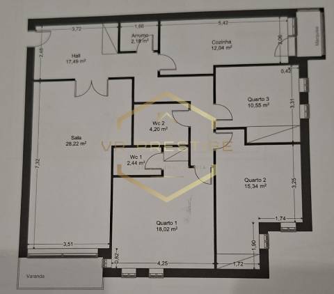 Apartamento T3 Venda em Póvoa de Varzim, Beiriz e Argivai,Póvoa de Varzim