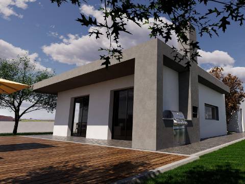 Moradia Térrea T3+1 com piscina em Geraldes