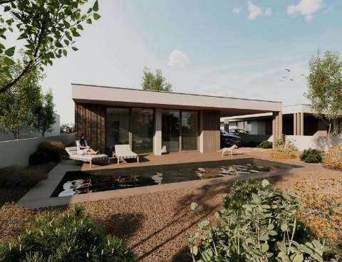 Moradia V3 com piscina e carport no Nadadouro