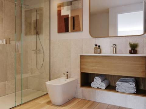 T2 novo em condomínio fechado de luxo