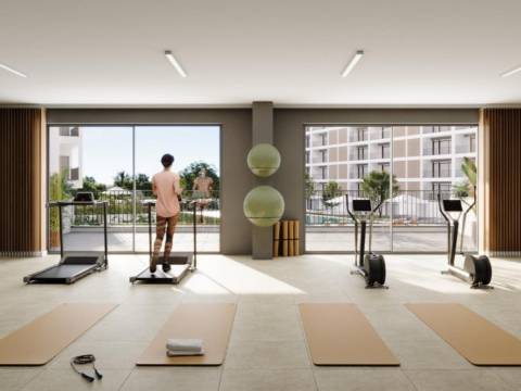 T1 novo em condomínio fechado de luxo