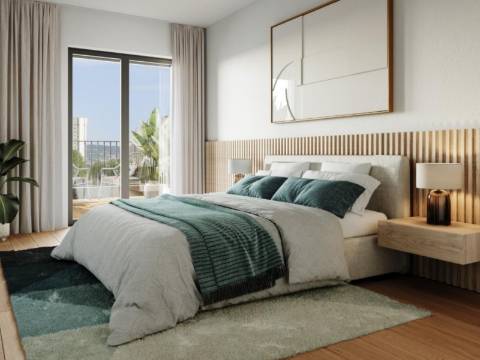 T2 novo em condomínio fechado de luxo