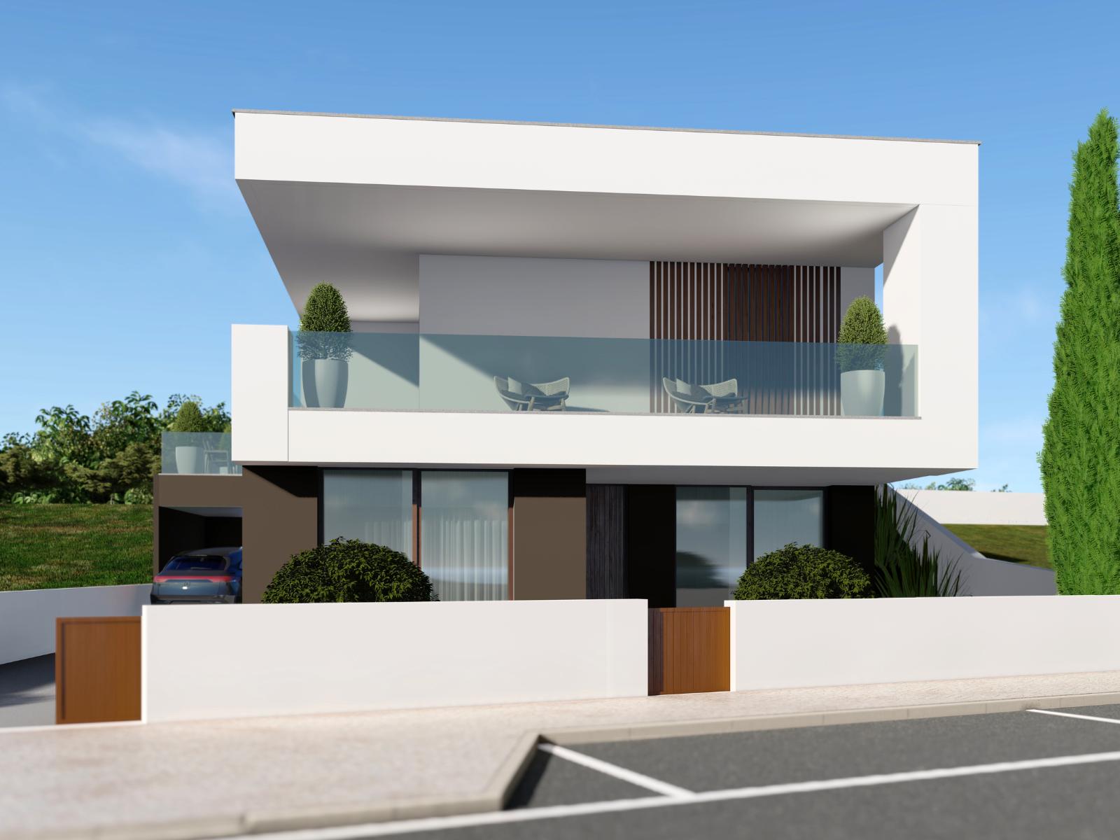 Moradia V3 com piscina e terraço a 5 minutos das praias