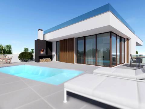 Moradia V3 com piscina e terraço a 5 minutos das praias