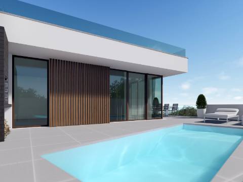 Moradia V3 com piscina e terraço a 5 minutos das praias