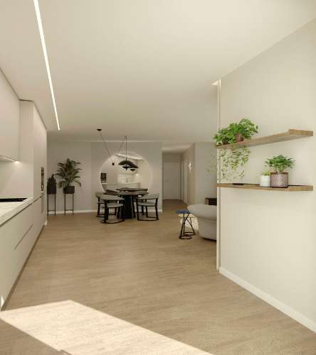 T3 Novo com varanda e garagem bem localizado em Leiria