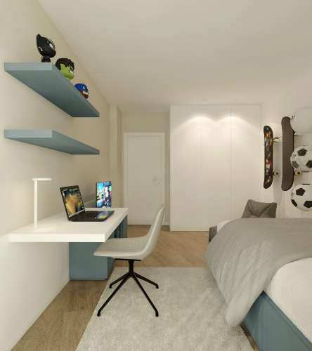 T2 Novo com varanda e garagem bem localizado em Leiria