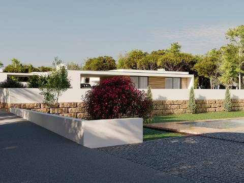 Moradia V3 térrea com garagem e vista campo