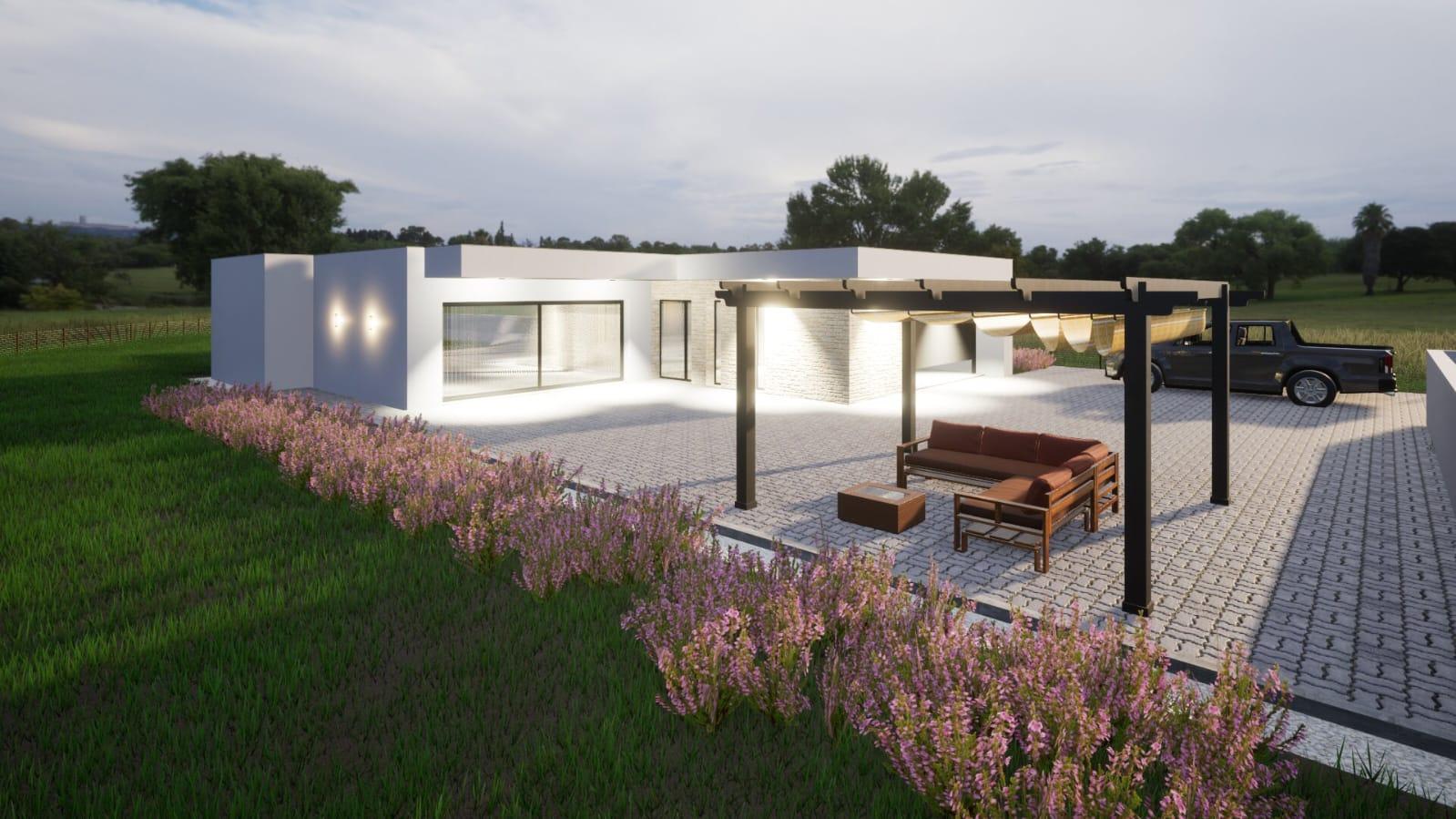 Moradia Térrea V3 Vista serra, lote 897m2, Lagoa do Cão