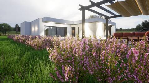 Moradia Térrea V3 Vista serra, lote 1645m2, Lagoa do Cão