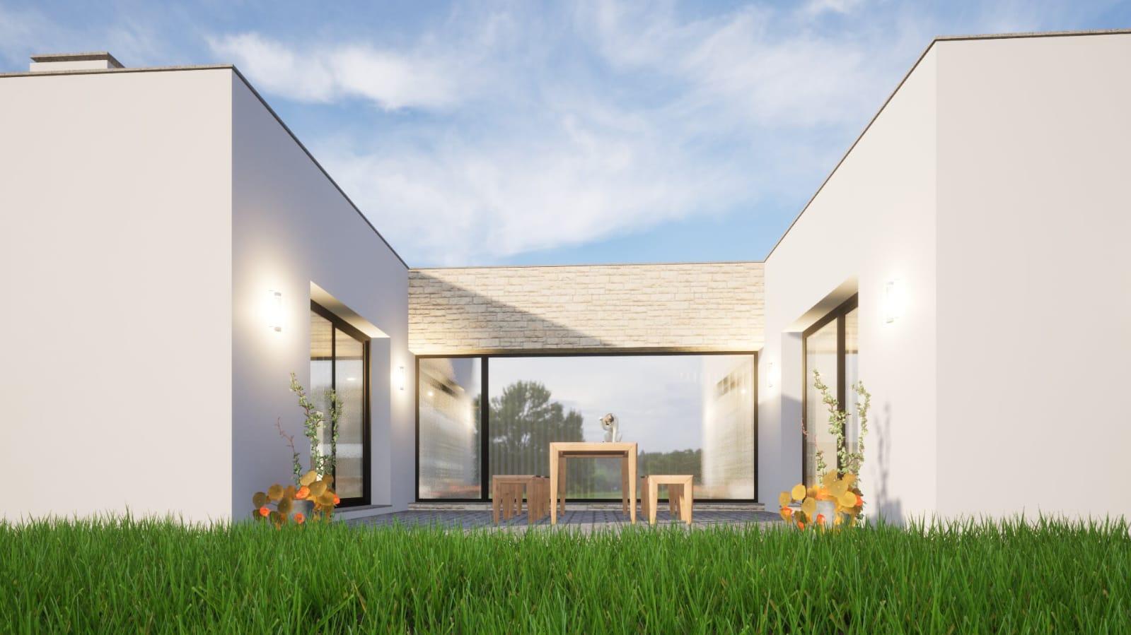 Moradia Térrea V3 Vista serra, lote 1645m2, Lagoa do Cão