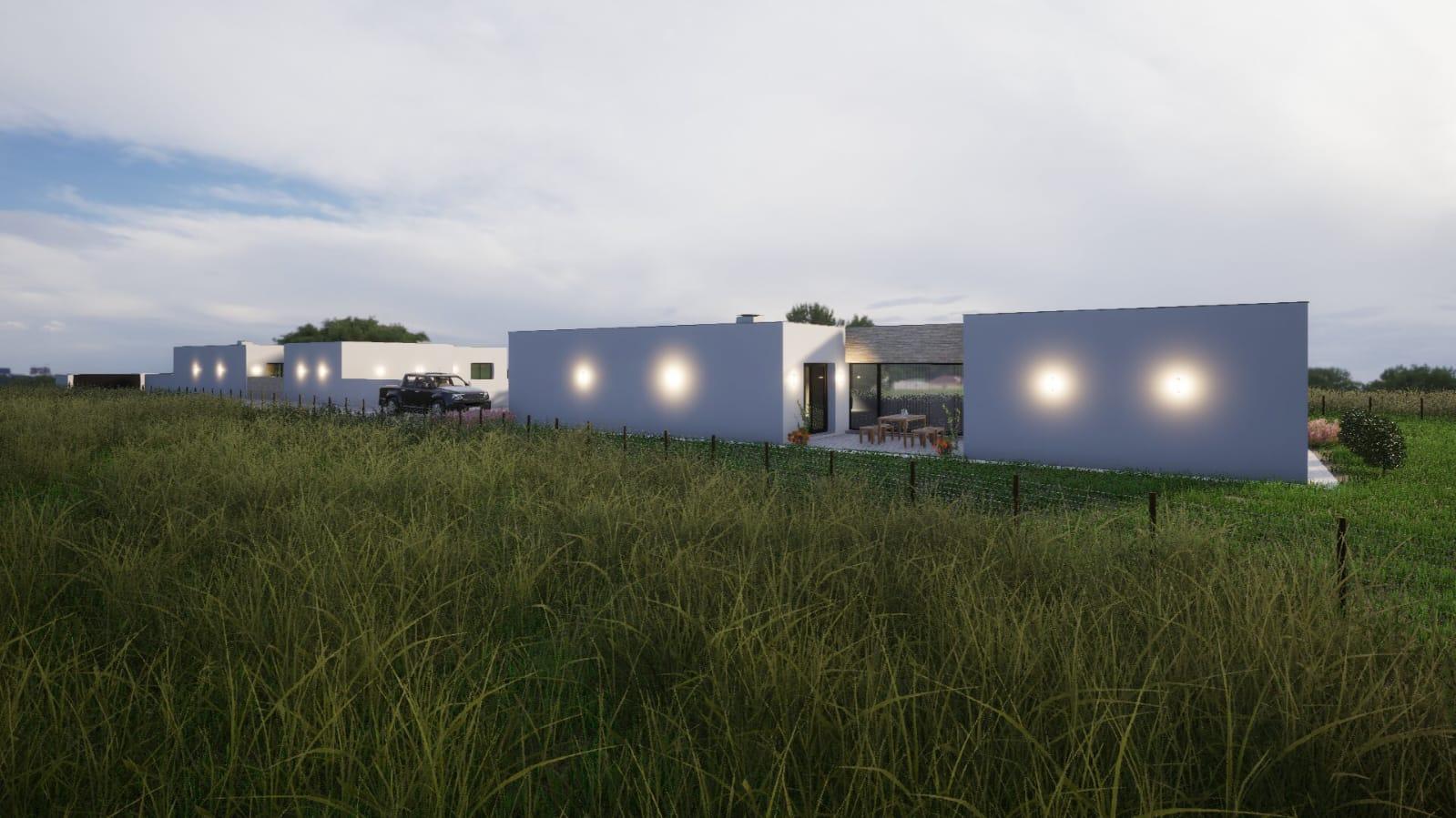 Moradia Térrea V3 Vista serra, lote 1645m2, Lagoa do Cão