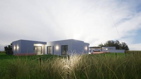 Moradia Térrea V3 Vista serra, lote 1645m2, Lagoa do Cão