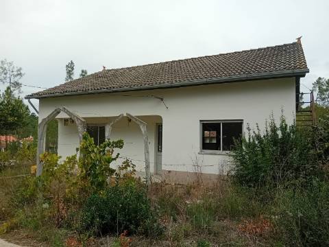 Moradia T3 com Terreno de 2660 m² em Rio de Couros, Ourém