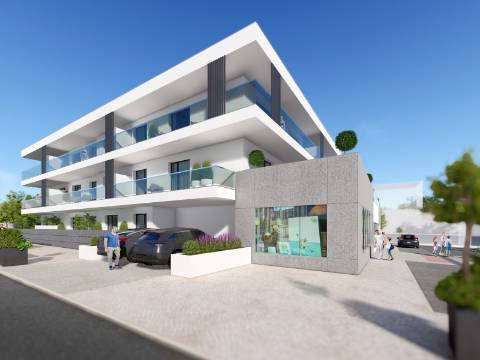 Apartamento T2 com garagem no centro de Ferrel