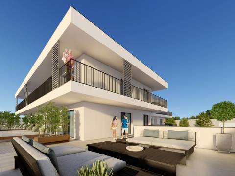 Apartamento T2 com garagem no centro de Ferrel