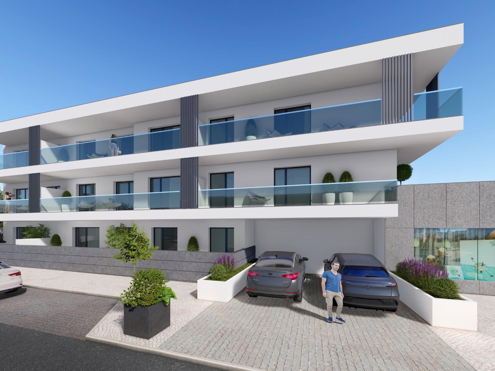 Apartamento T3 com garagem no centro de Ferrel