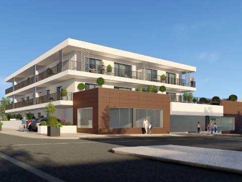 Apartamento T3 com garagem no centro de Ferrel