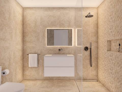 Apartamento T2 com garagem no centro da cidade