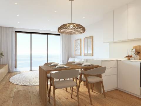 Apartamento T2 com garagem no centro da cidade