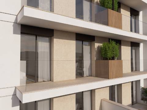 Apartamento T2 com garagem no centro da cidade