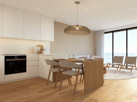 Apartamento T2 com garagem no centro da cidade