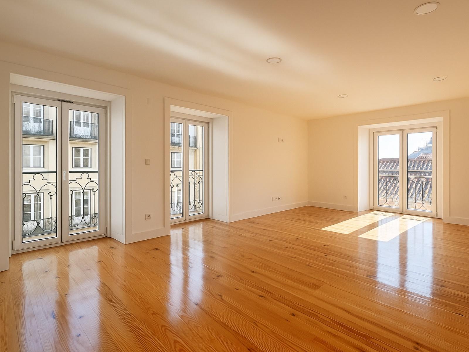 Belíssimo T2 Duplex, totalmente renovado, com vista deslumbrante sobre o Rio Tejo