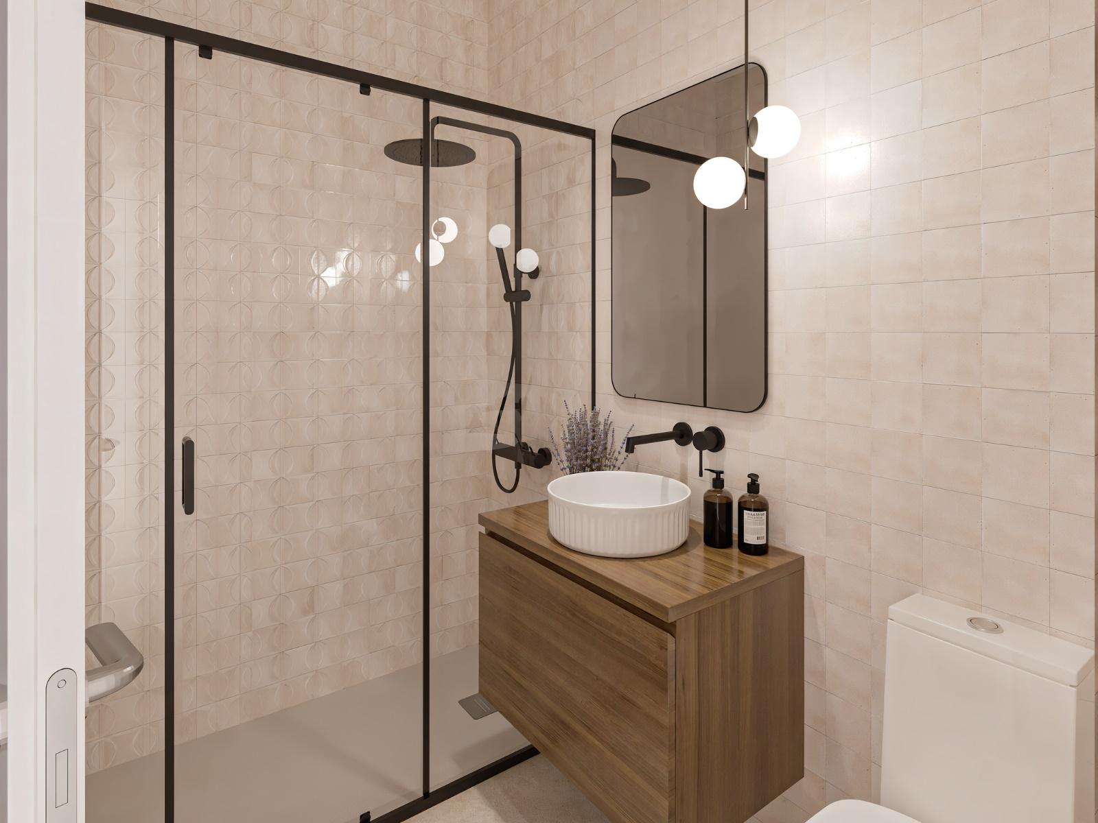 Elegante apartamento T2 totalmente renovado com elevador, na Graça em Lisboa