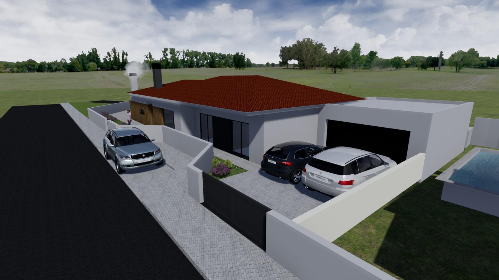 Moradia T3 em Construção com Piscina e Jardim, Souto da Carpalhosa