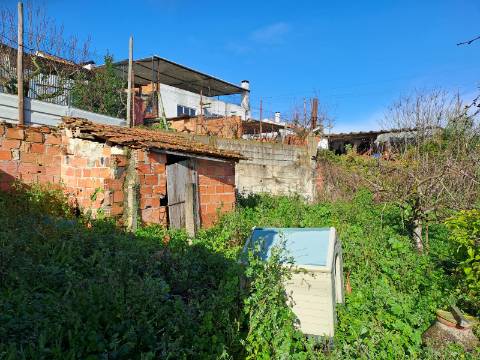 Casa antiga de r/c, para recuperação total com terreno