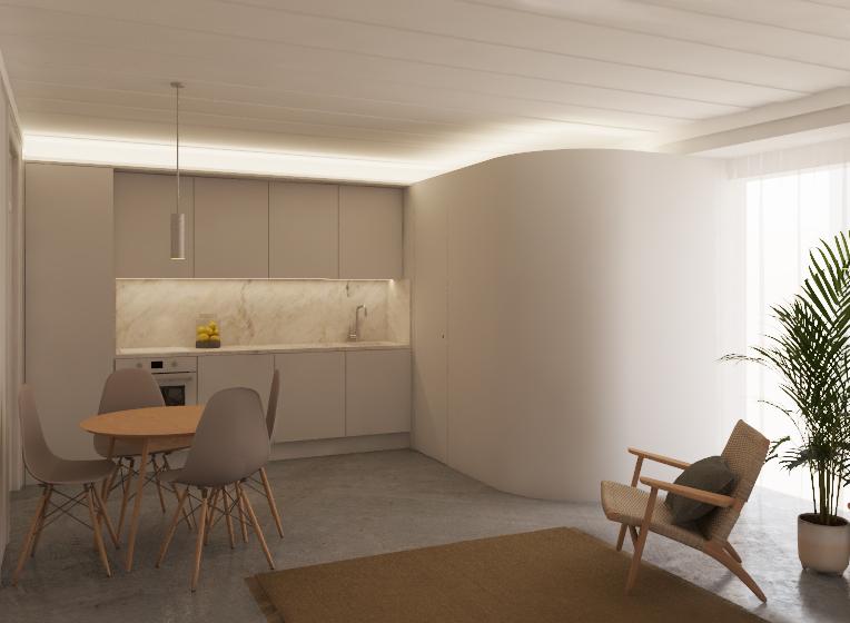 Apartamento T2, Fontainhas, Setúbal