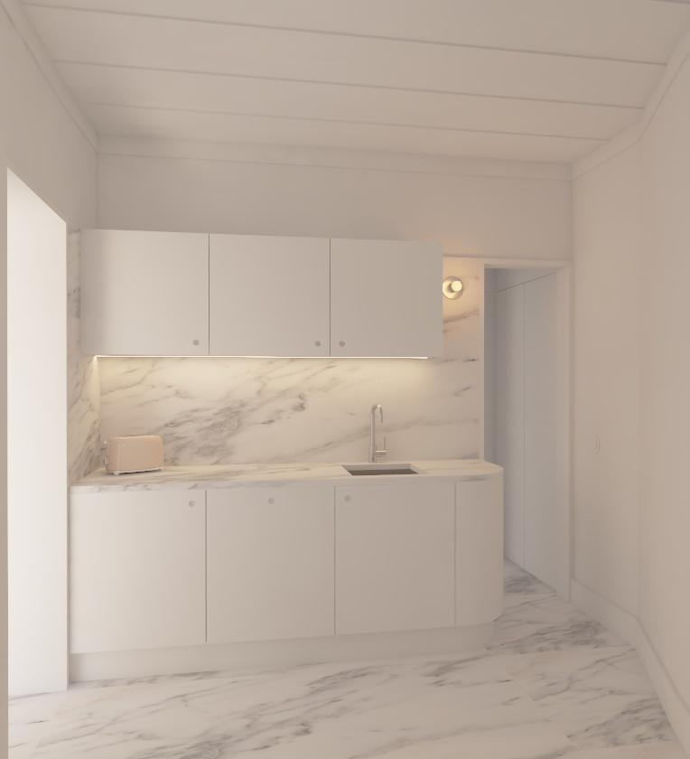 Apartamento T1, Fontainhas, Setúbal