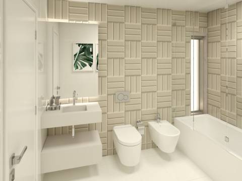 MORADIA T4 GEMINADA ARQUITETURA CONTEMPORÂNEA COM PISCINA - FERNÃO FERRO