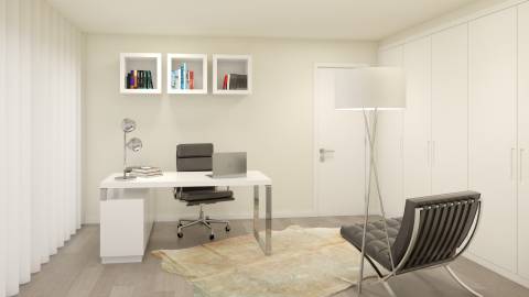 MORADIA T4 GEMINADA ARQUITETURA CONTEMPORÂNEA COM PISCINA - FERNÃO FERRO