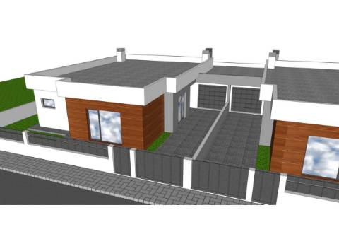 MORADIA T3 GEMINADA TÉRREA, COM GARAGEM E PISCINA - AZEITÃO
