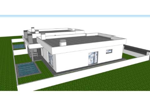 MORADIA T3 GEMINADA TÉRREA, COM GARAGEM E PISCINA - AZEITÃO