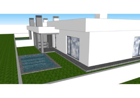 MORADIA T3 GEMINADA TÉRREA, COM GARAGEM E PISCINA - AZEITÃO