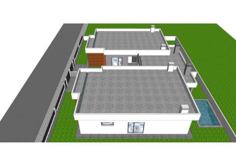 MORADIA T3 GEMINADA TÉRREA, COM GARAGEM E PISCINA - AZEITÃO