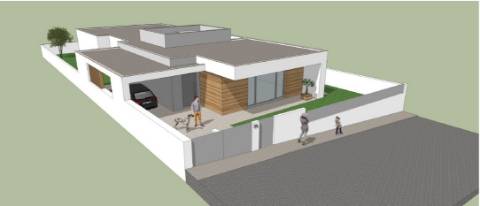 Moradia T4 individual com espaço de jardim - Rio Maior