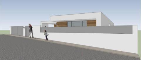 Moradia T4 individual com espaço de jardim - Rio Maior