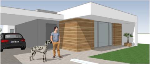 Moradia T4 individual com espaço de jardim - Rio Maior