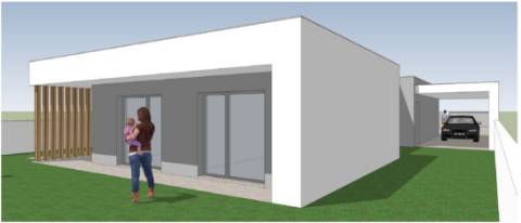 Moradia T4 individual com espaço de jardim - Rio Maior