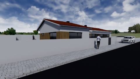 Moradia T3 - Térrea com piscina e jardim